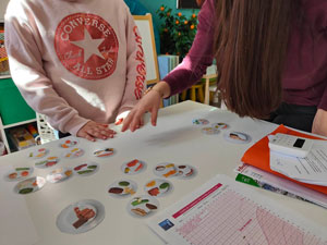 Atelier organisé par Camille Flahault pour les enfants qui n'aiment pas manger